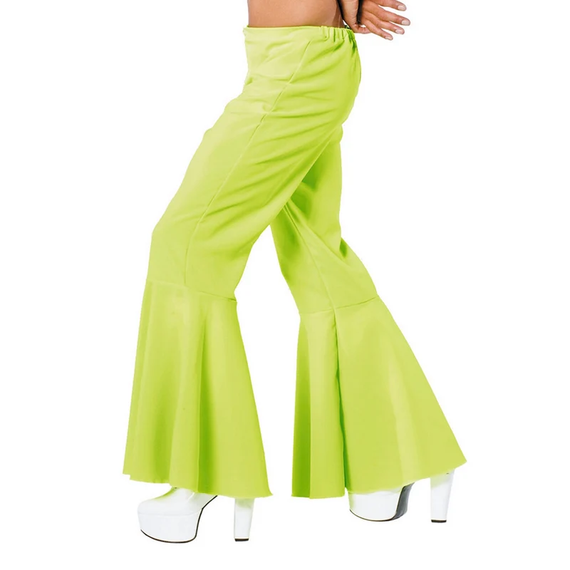 Groene Hippie Broek Bi-Stretch