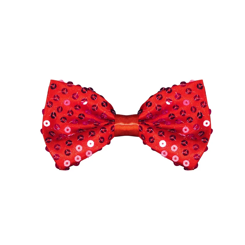 Pailletten Strik Luxe Rood
