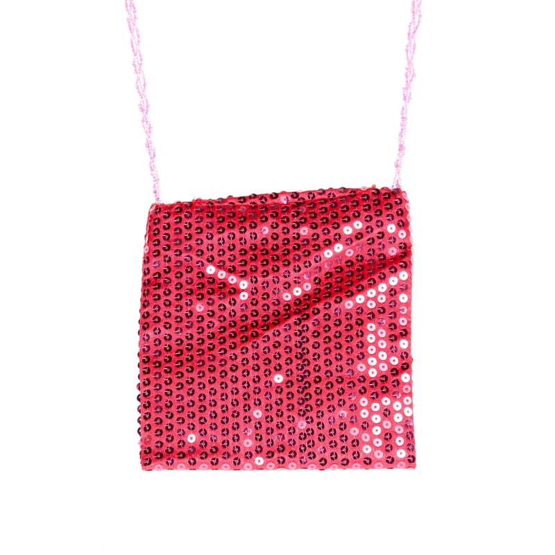Handtas Gala Pailletten Roze