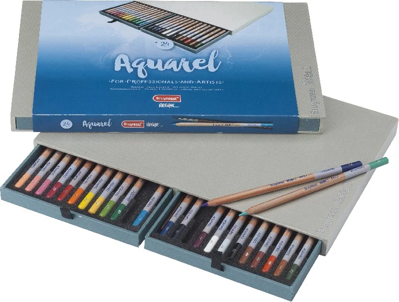Bruynzeel Design - aquarelpotloden - 24 stuks
