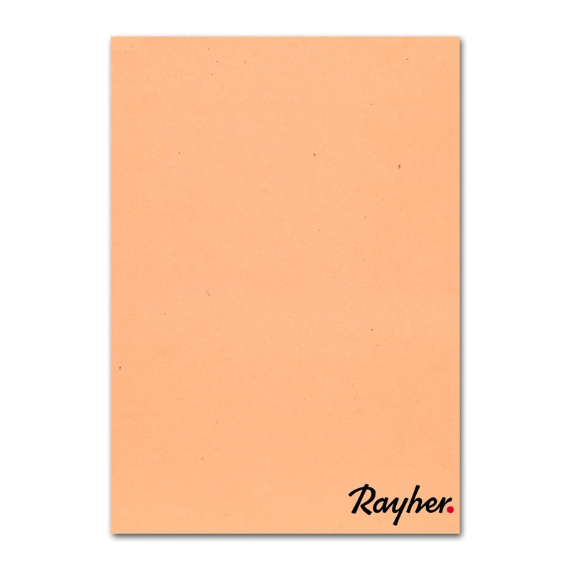Crepla hobbyrubber - 20x30 cm - 2 mm - perzik