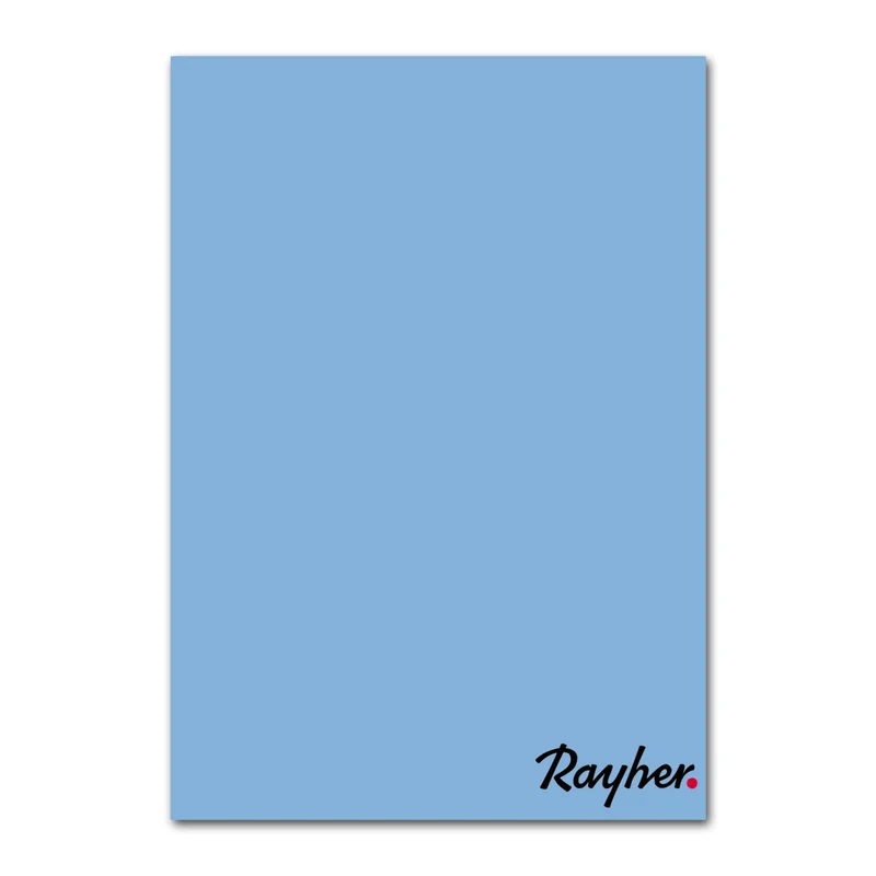 Crepla hobbyrubber - 20x30 cm - 2 mm - lichtblauw