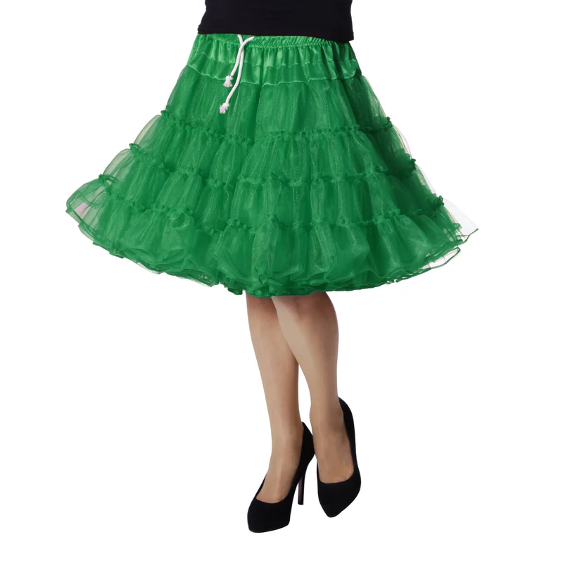 Petticoat Swing Luxe Groen