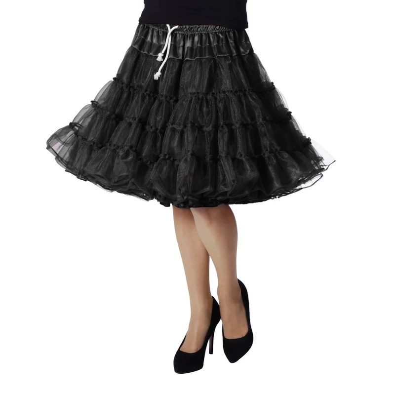 Petticoat Swing Luxe Zwart