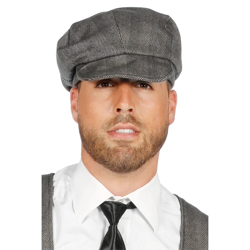 Roaring 20S Pet Grijs Tommy