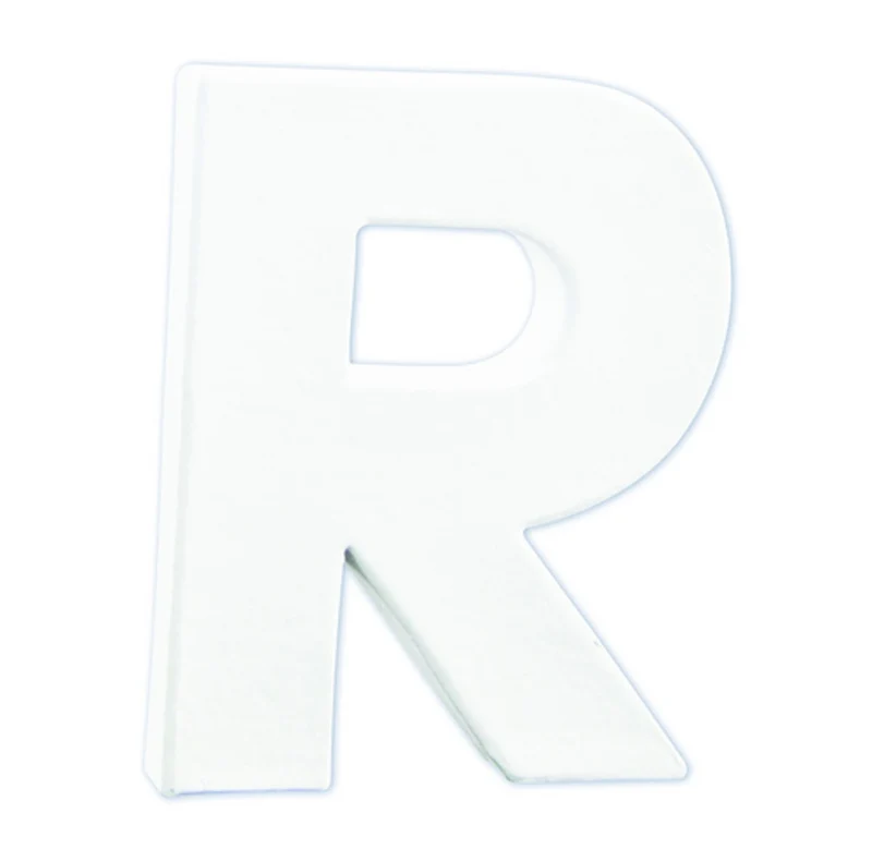 Décopatch - staande letter - 12 cm - R