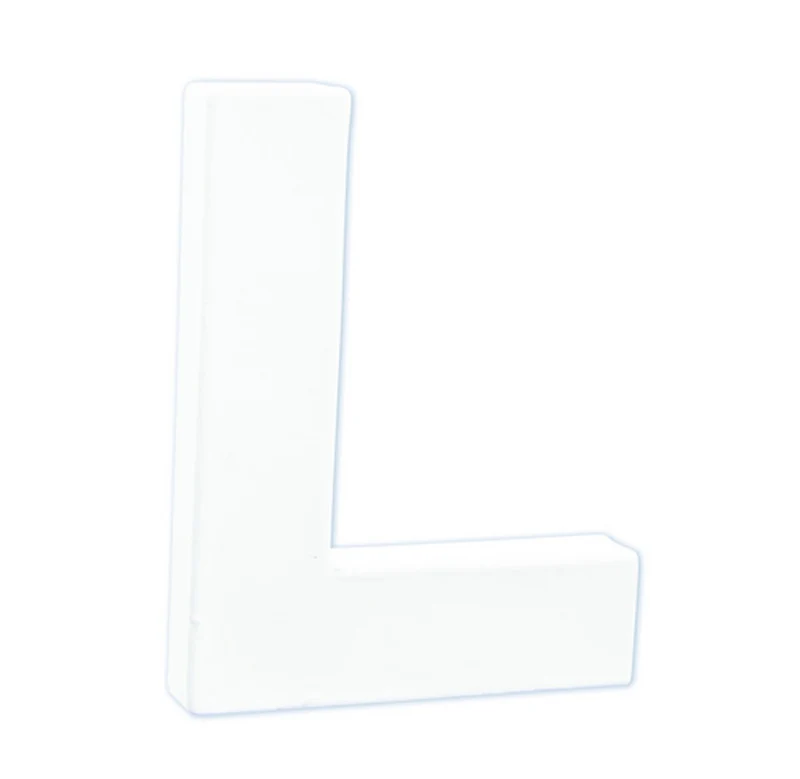 Décopatch - staande letter - 12 cm - L