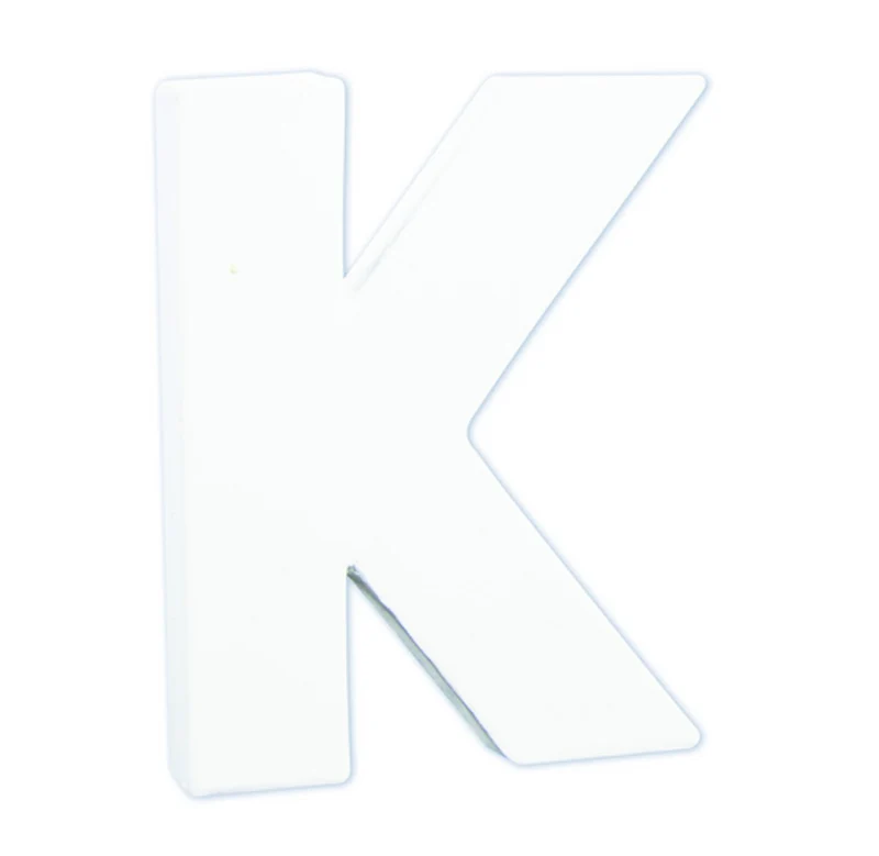 Décopatch - staande letter - 12 cm - K