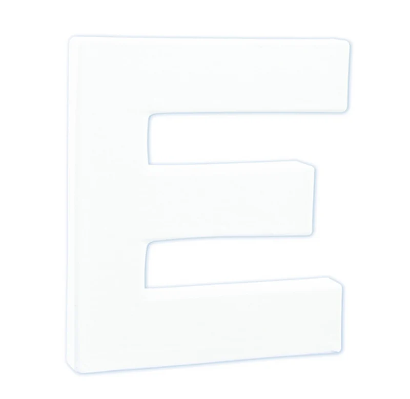 Décopatch - staande letter - 12 cm - E