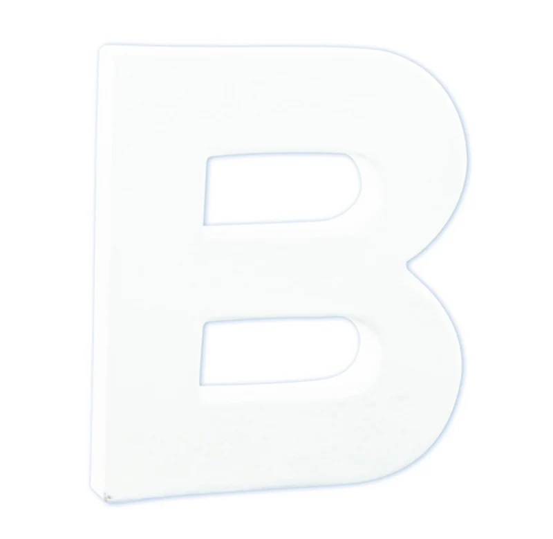 Décopatch - staande letter - 12 cm - B