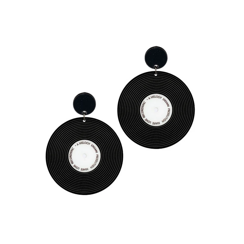 Vinyl Lover Lp Oorbellen