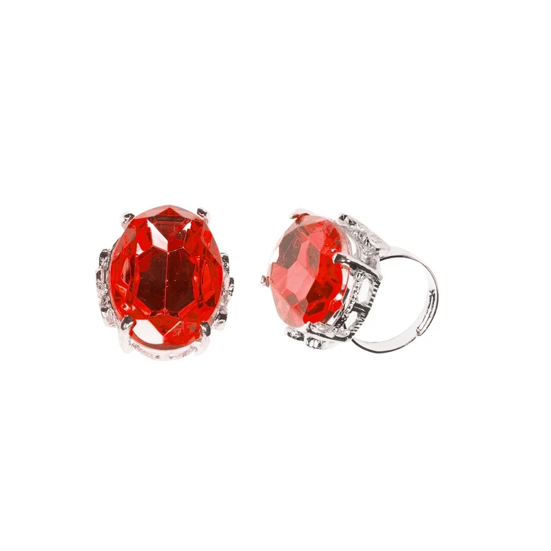 Ring Met Rode Steen