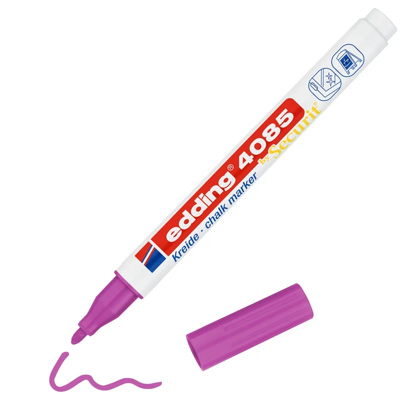 edding 4085 chalk marker - 1 tot 2 mm - framboos