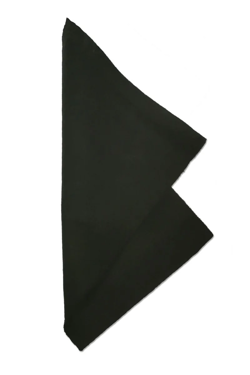 Wolvilt - 20x30 cm - zwart
