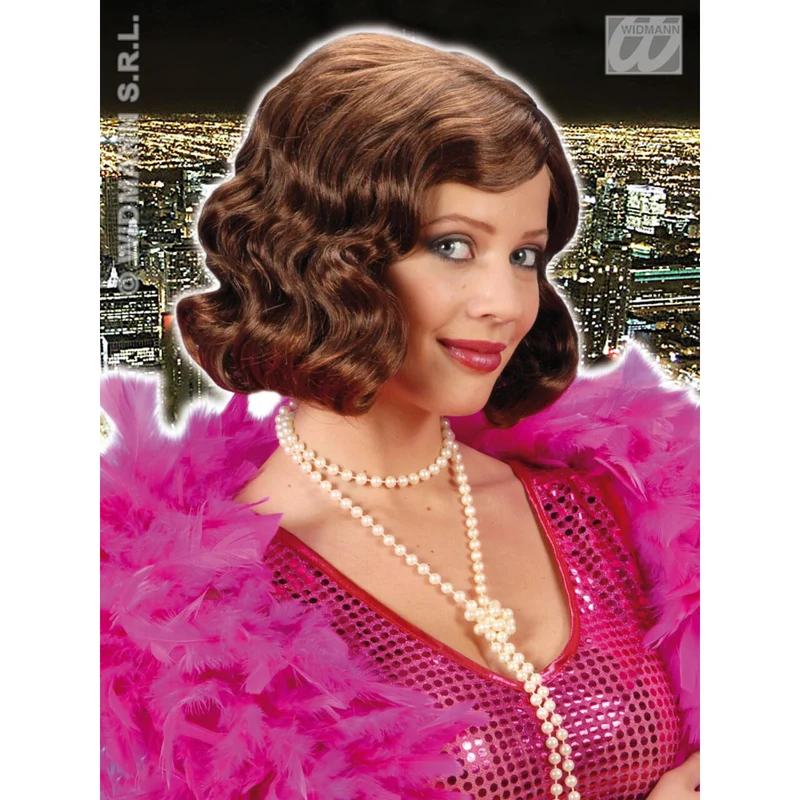 Pruik, Roaring 20s Bruin