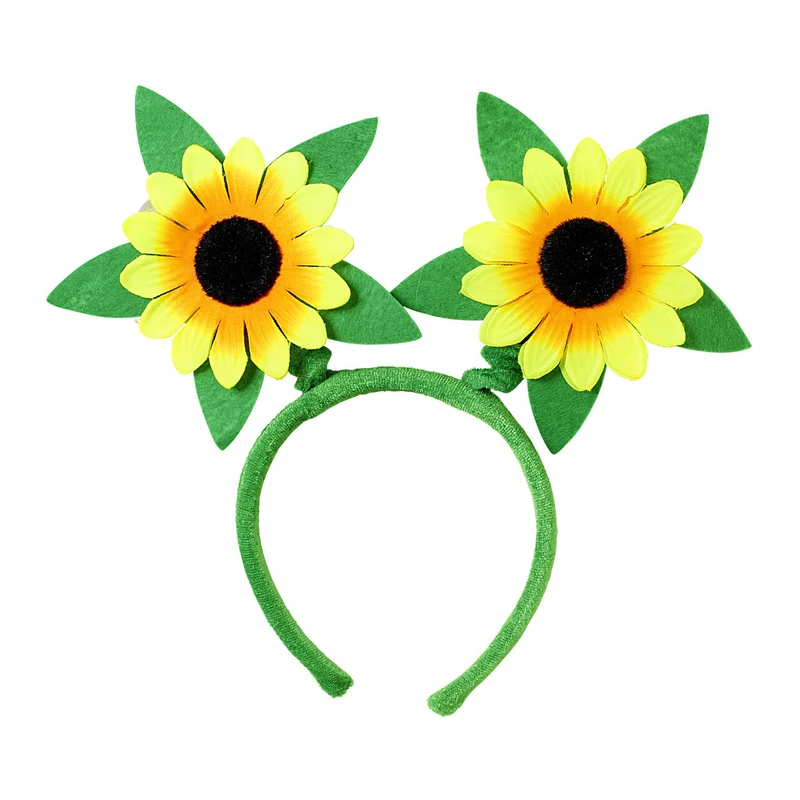 Hoofdband Zonnebloemen