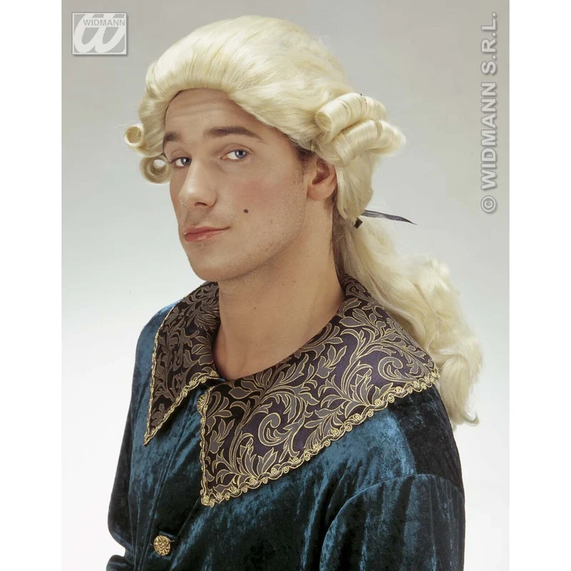Pruik Graaf Nelson Blond