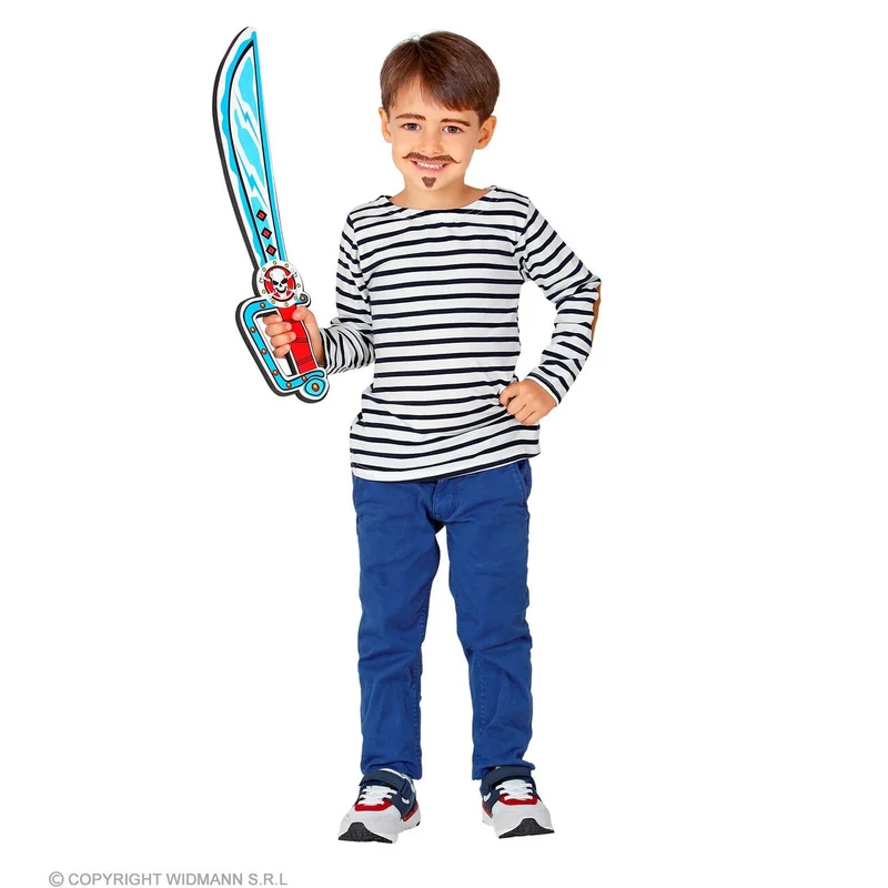 Kleine Gevaarlijke Zee Piraat Zwaard