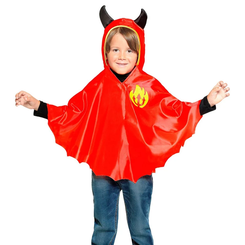 Rode Duivel Poncho