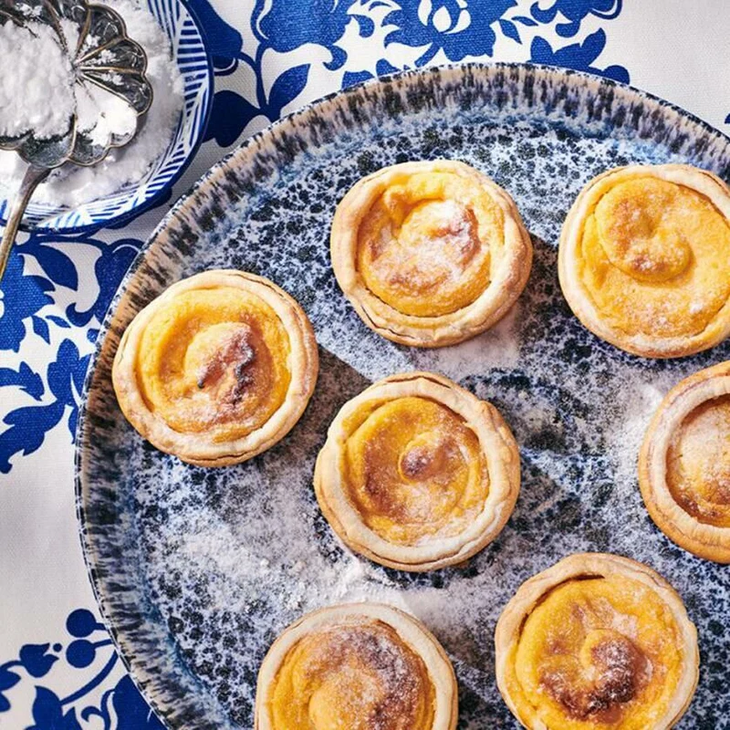 Portugese pastel de nata