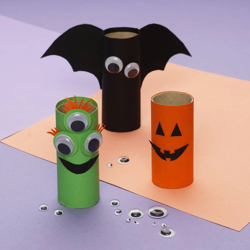 upcycling Halloween figuren