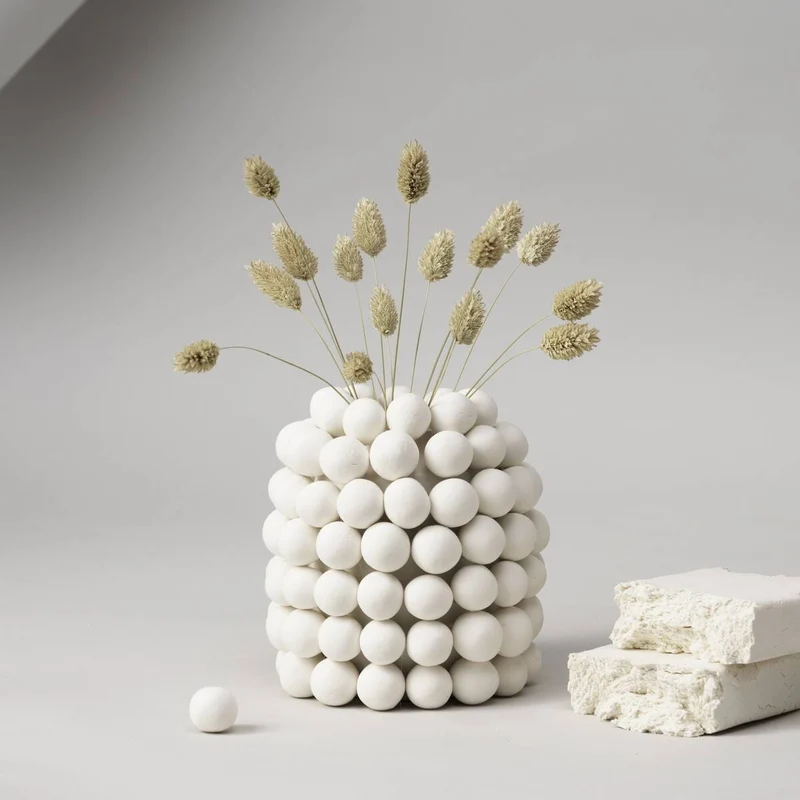 vaas met bolletjes