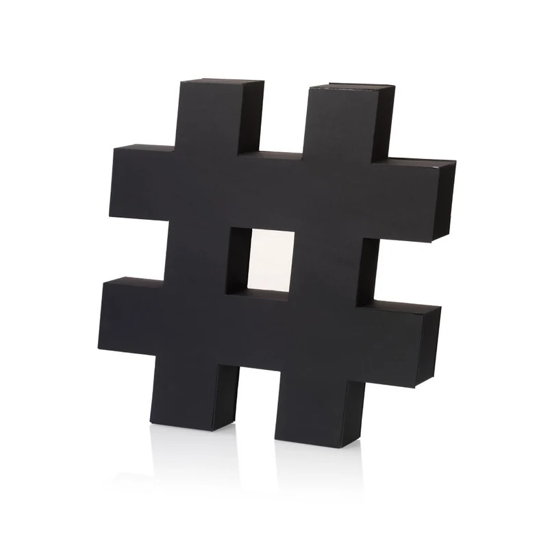 een hashtag