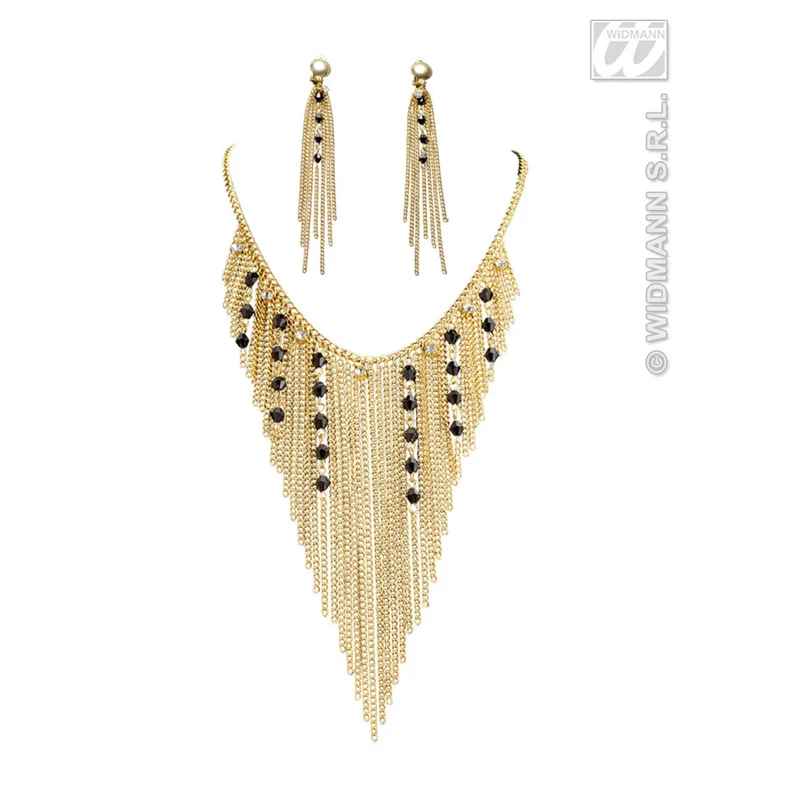 Ketting En Oorring Set Neferitti