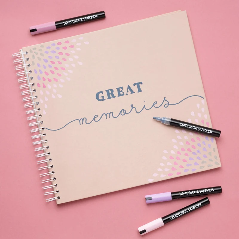 persoonlijke journals met Limitless Markers
