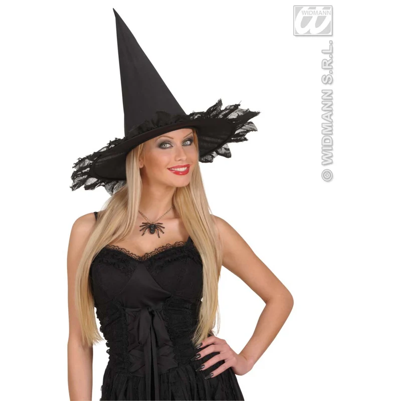 Zwarte Ketting Met Spin