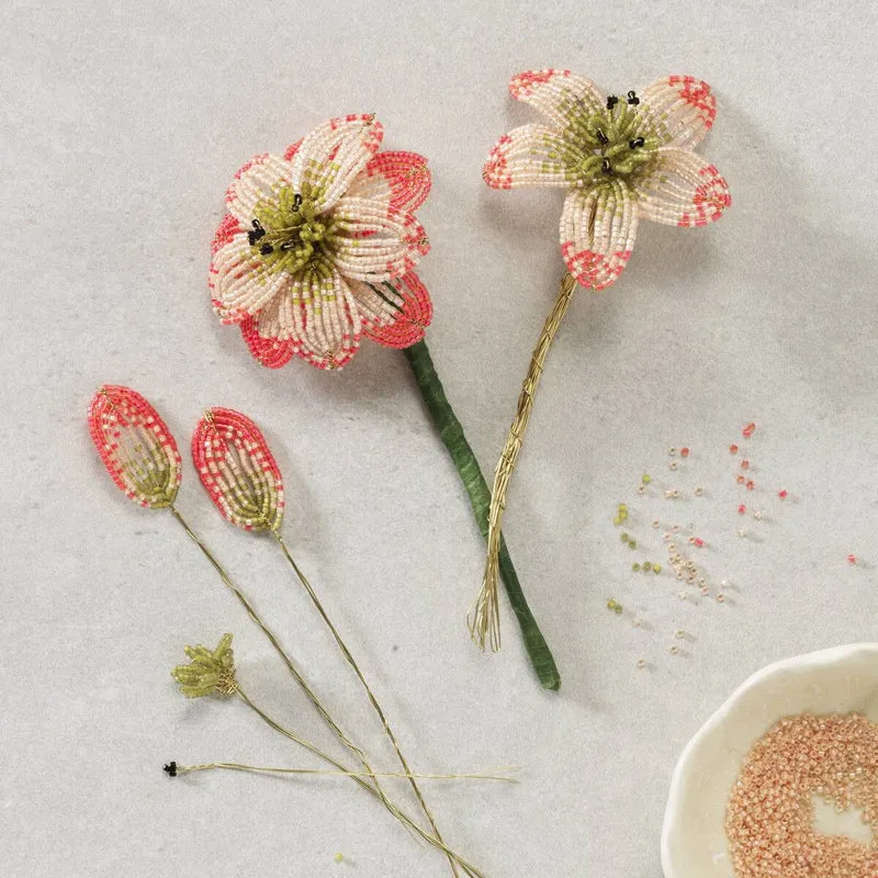 bloemen van kralen