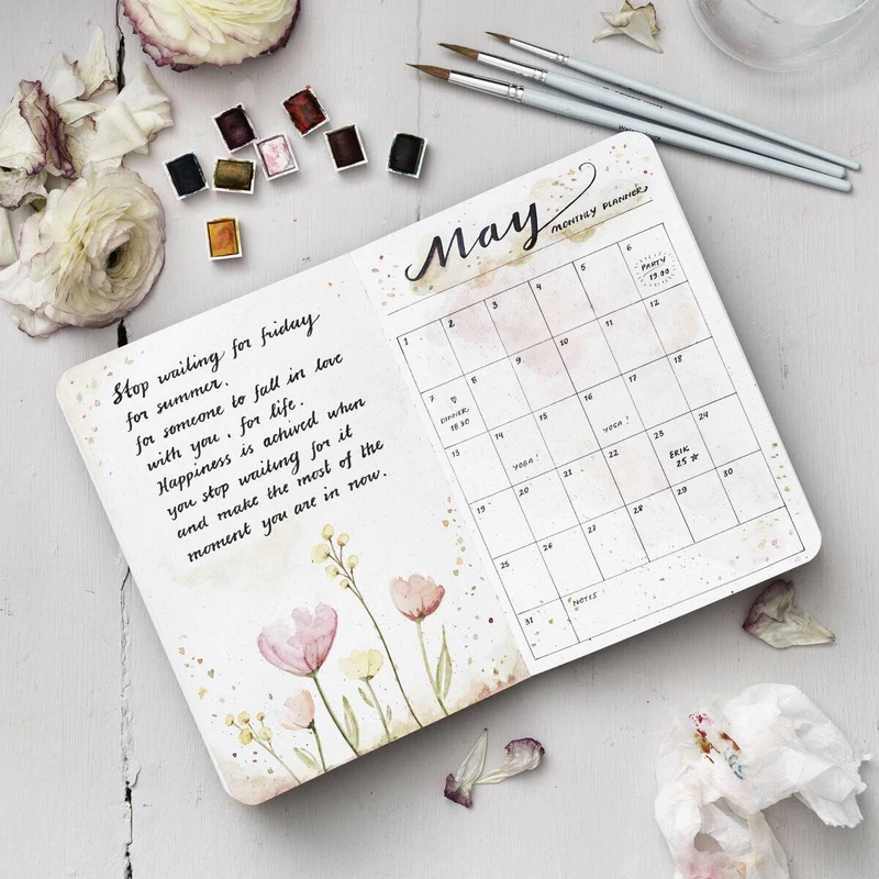 bullet journal agenda