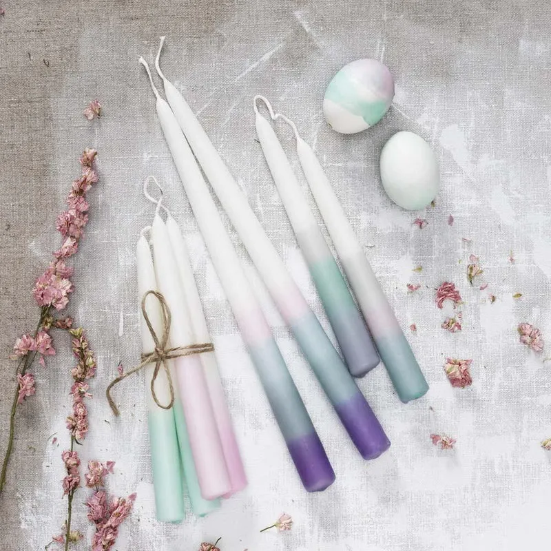 dip-dye kaarsen