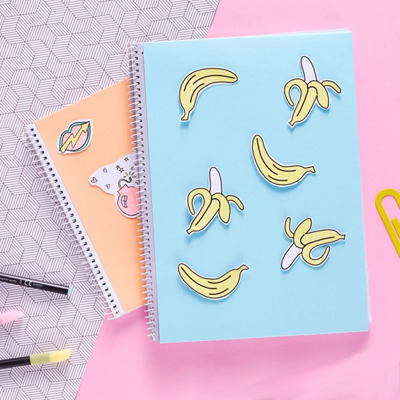 een geïllustreerde notebook