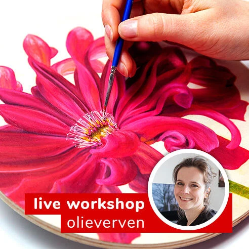 Winsor & Newton olieverf workshop (met Mandy)