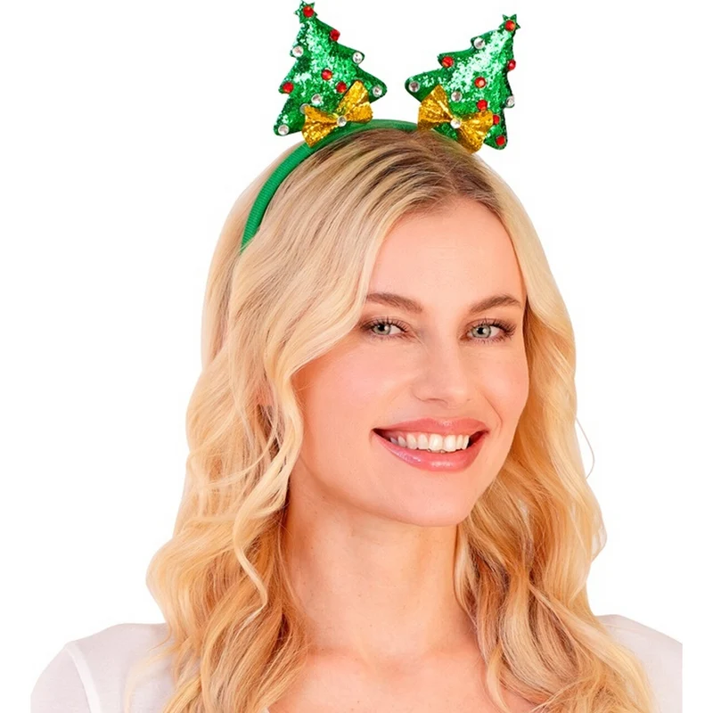 Hoofdband Versierde Kerstbomen