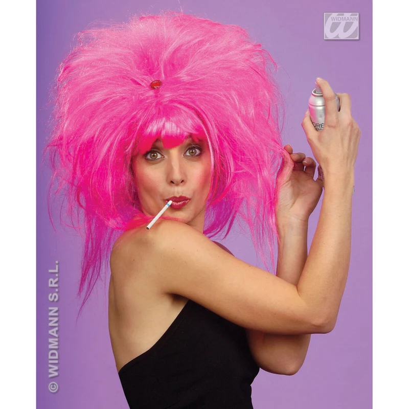 Pink Punk Pruik