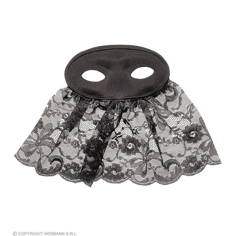Mysterieus Oogmasker Carmen Met Sluier