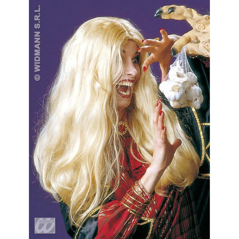 Pruik, Heks Morgana Blond