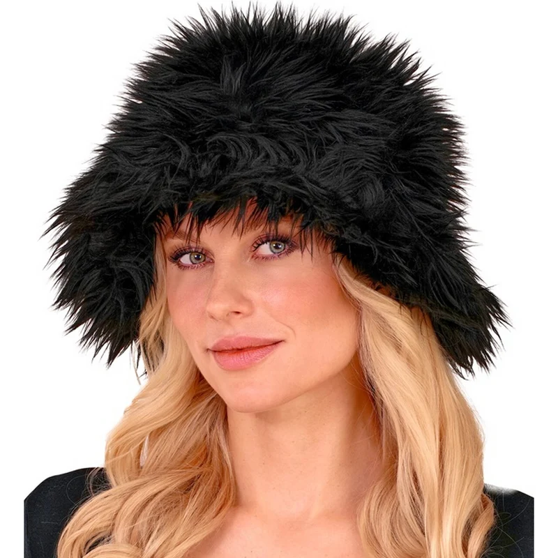 Warme Buckethat Zwart
