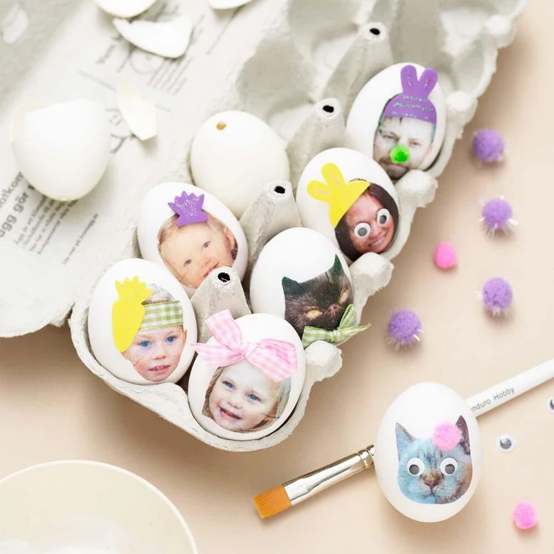 decoupage paaseieren