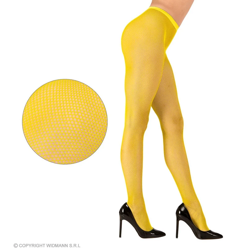 Visnet Party Panty Neon Geel