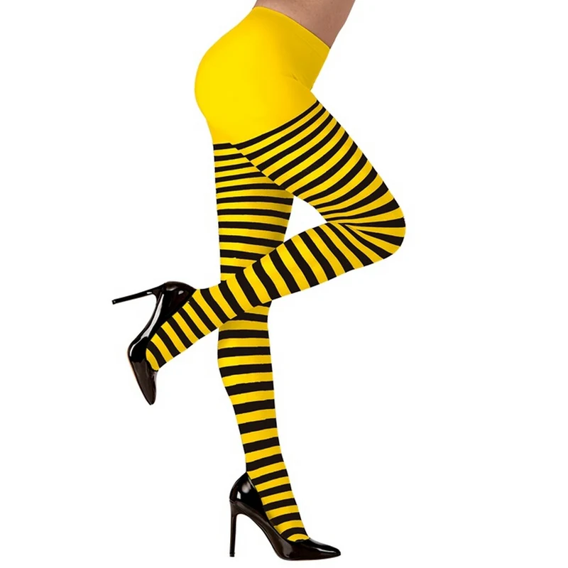 Gestreepte Panty Bij Of Wesp