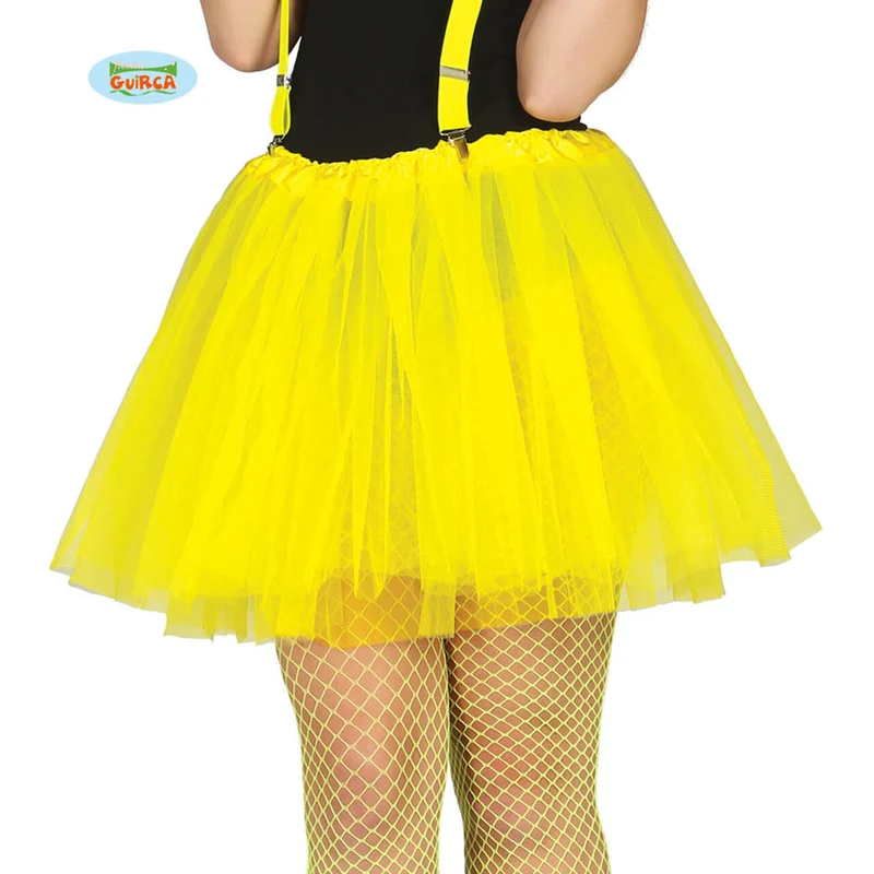 Neon Disco Dansvloer Ster Tutu Geel