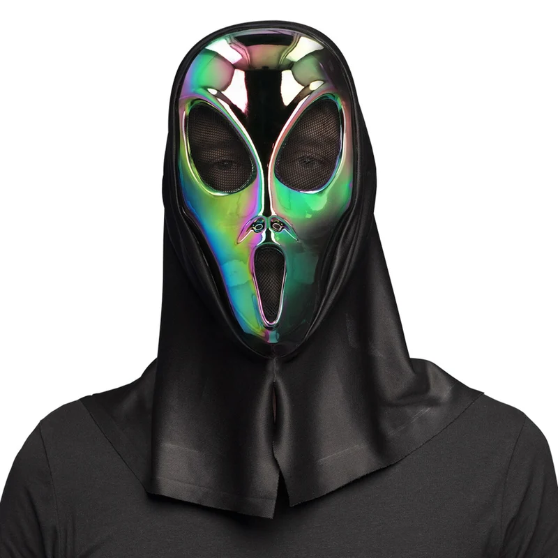 Masker Cosmic Scream Alien Met Kap