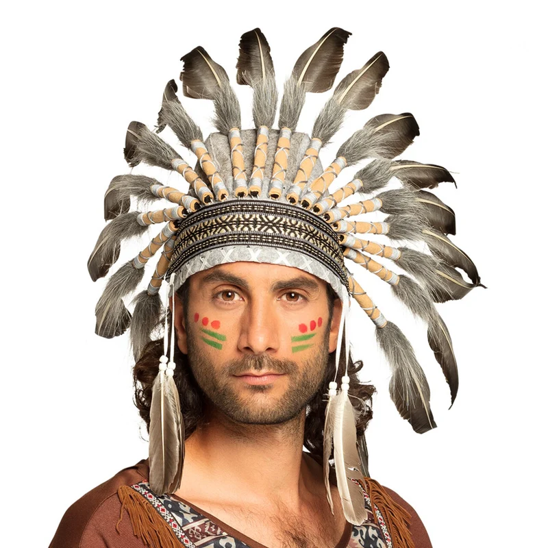 Indianen Hoofdtooi Wijze Adelaar