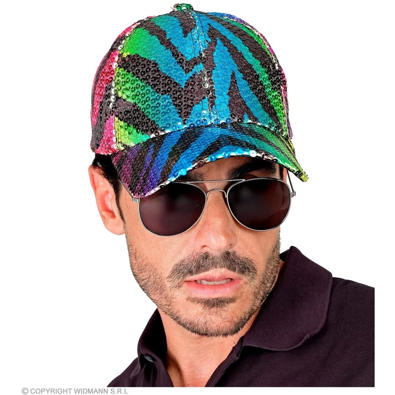 Pailletten Pet Regenboog Tijger