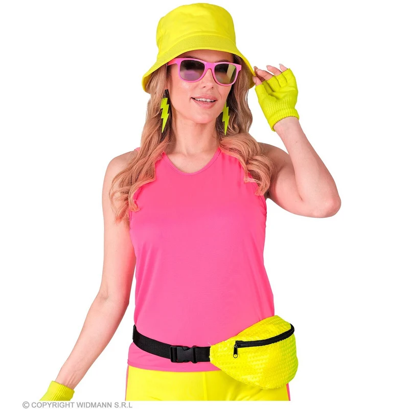 Pailletten Heuptas Neon Geel