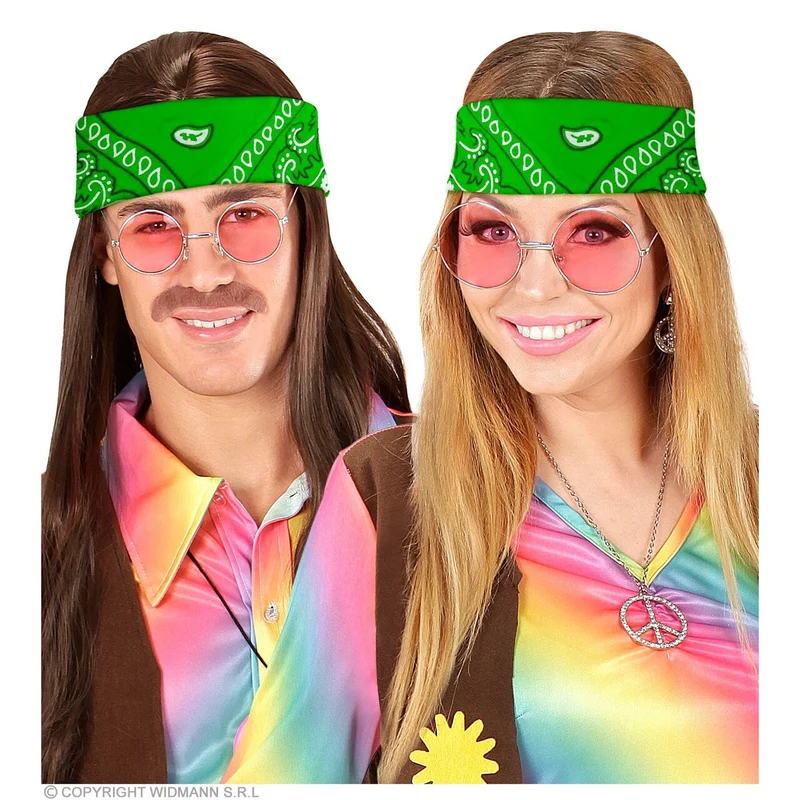 Bandana Lucky Green 55 X 55 Centimeter