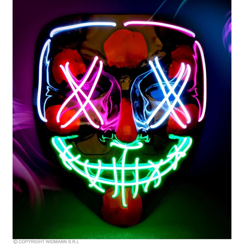 The Purge Masker Met Gekleurd Licht